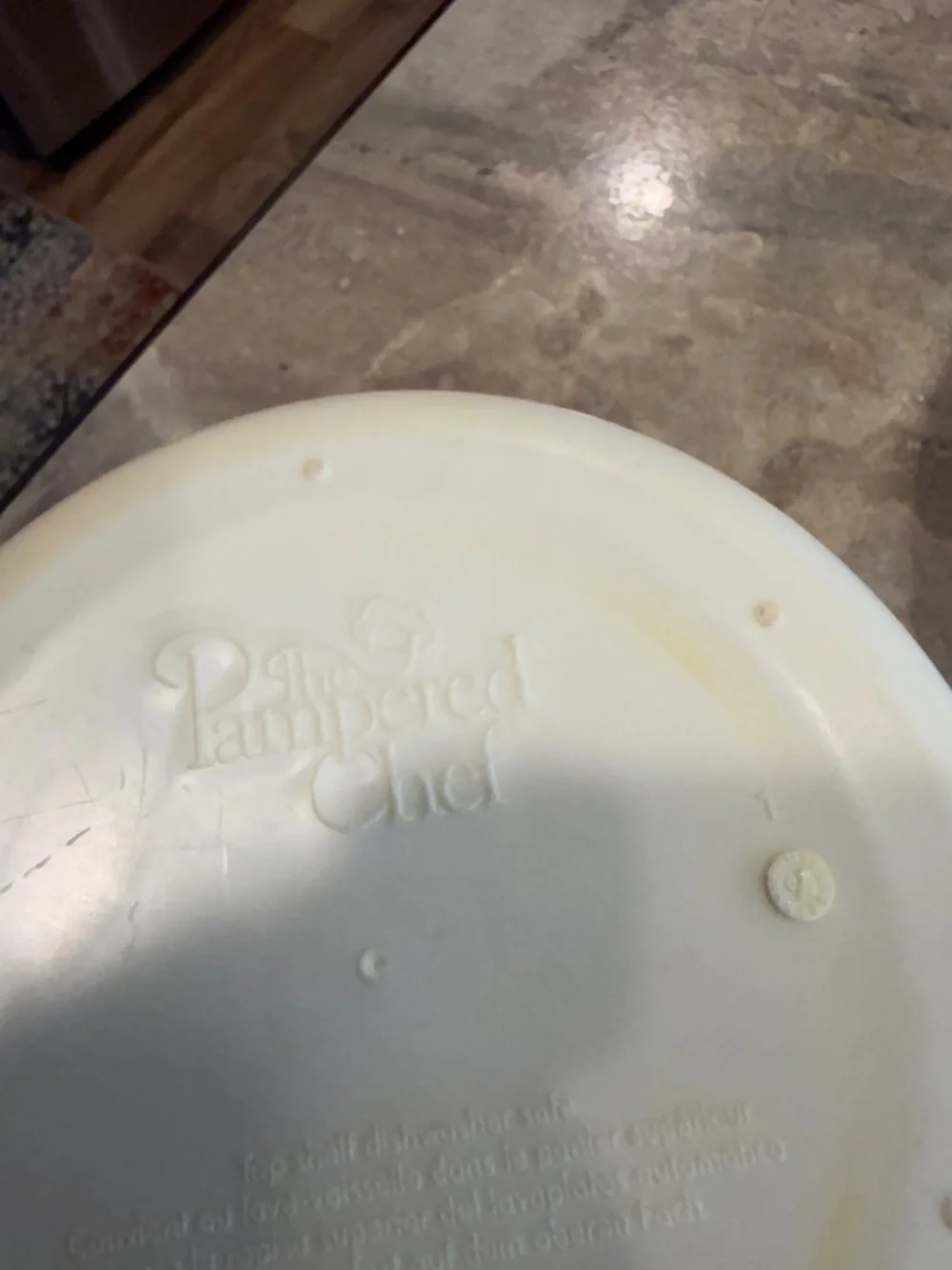The Pampered Chef Chillzanne Covered Round sectional # 2791